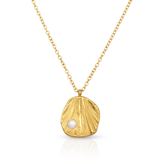 Cove Necklace Gold banner