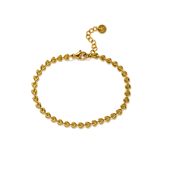 Ida Chain Bracelet Gold banner